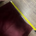Vintage DKNY 100% leather burgundy maroon skirt