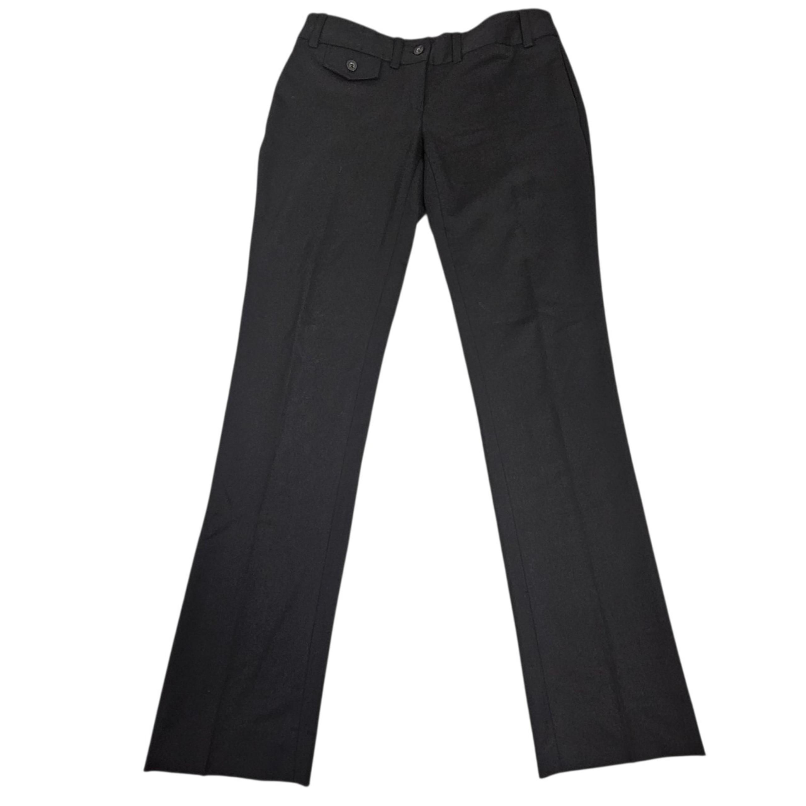 Diane von Furstenberg Dress Pants Size 2 Zip Front Straight Leg Office Career