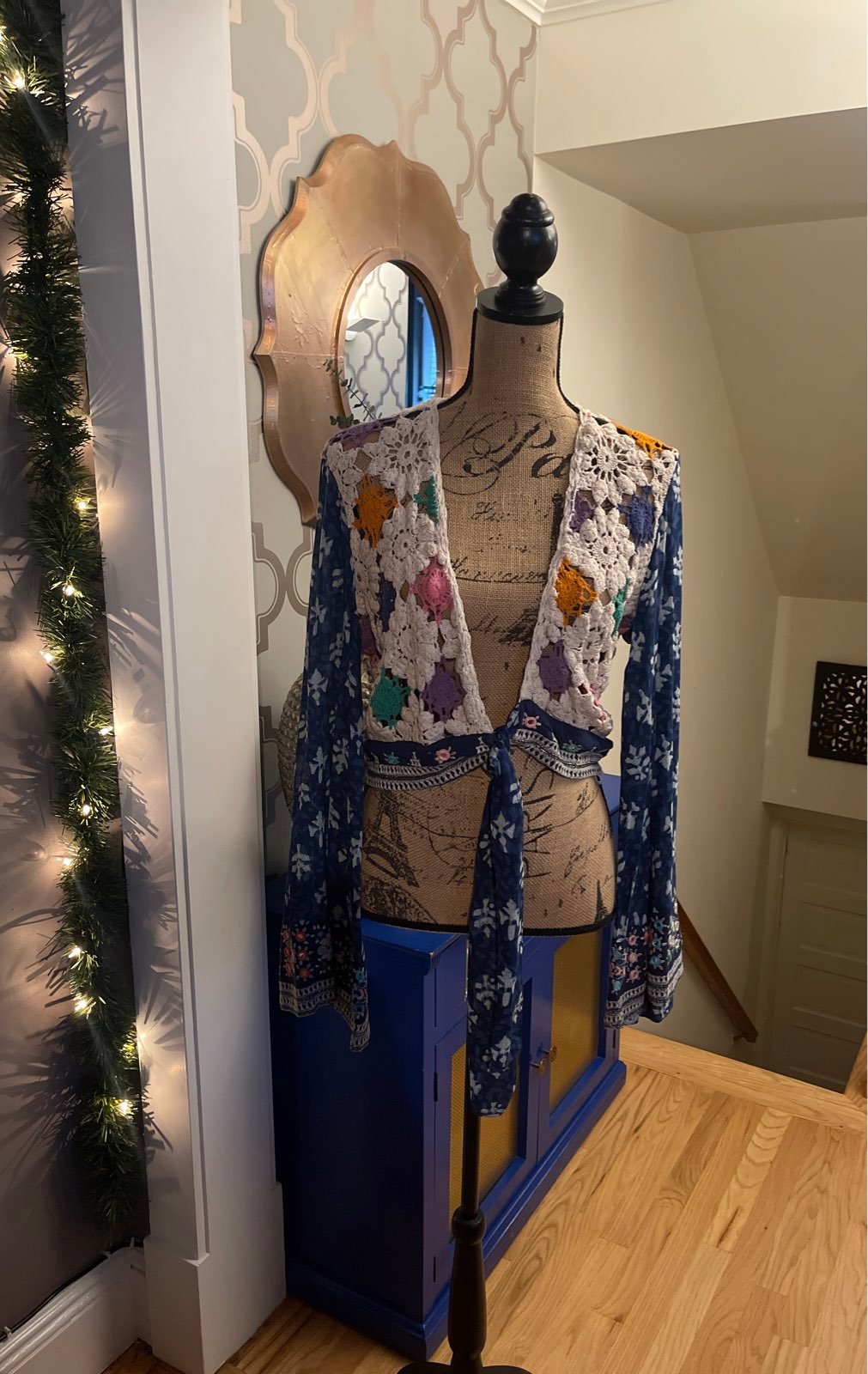 Cardigan shrug