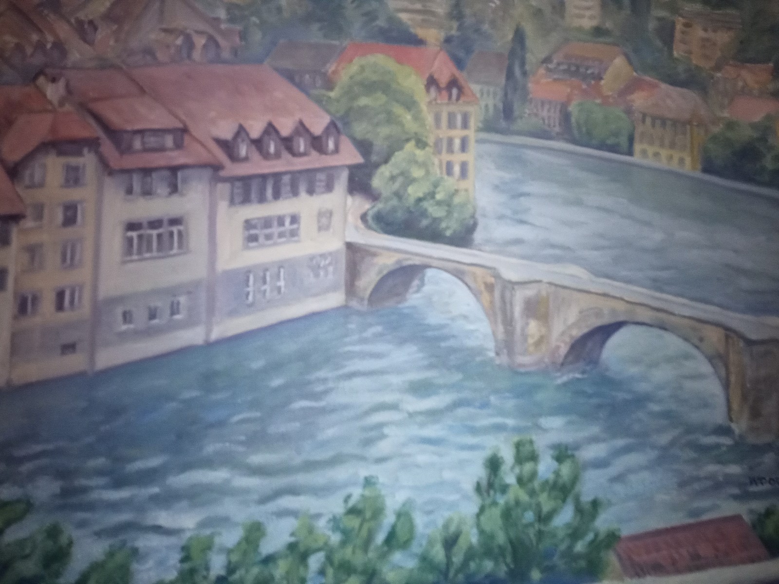 Rare Painting Wood 79