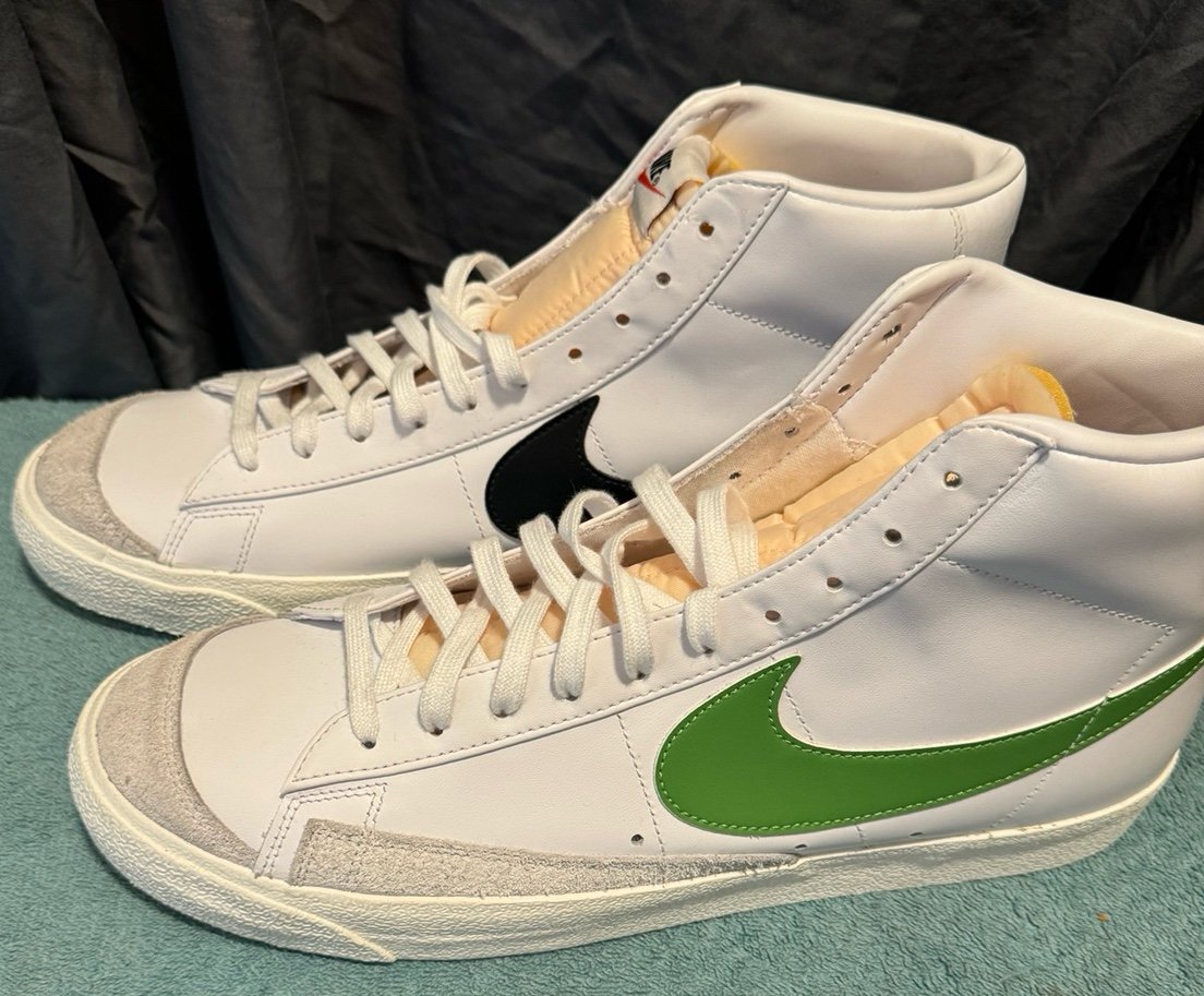 Nike Men's Blazer Mid 77 Vintage White [BQ6806-116] Size 14 NWOB