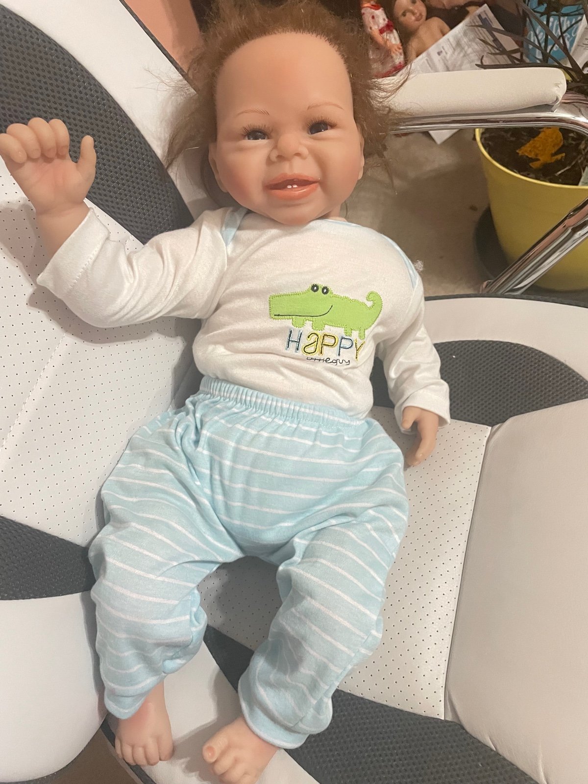 Lifelike baby doll 21” tall