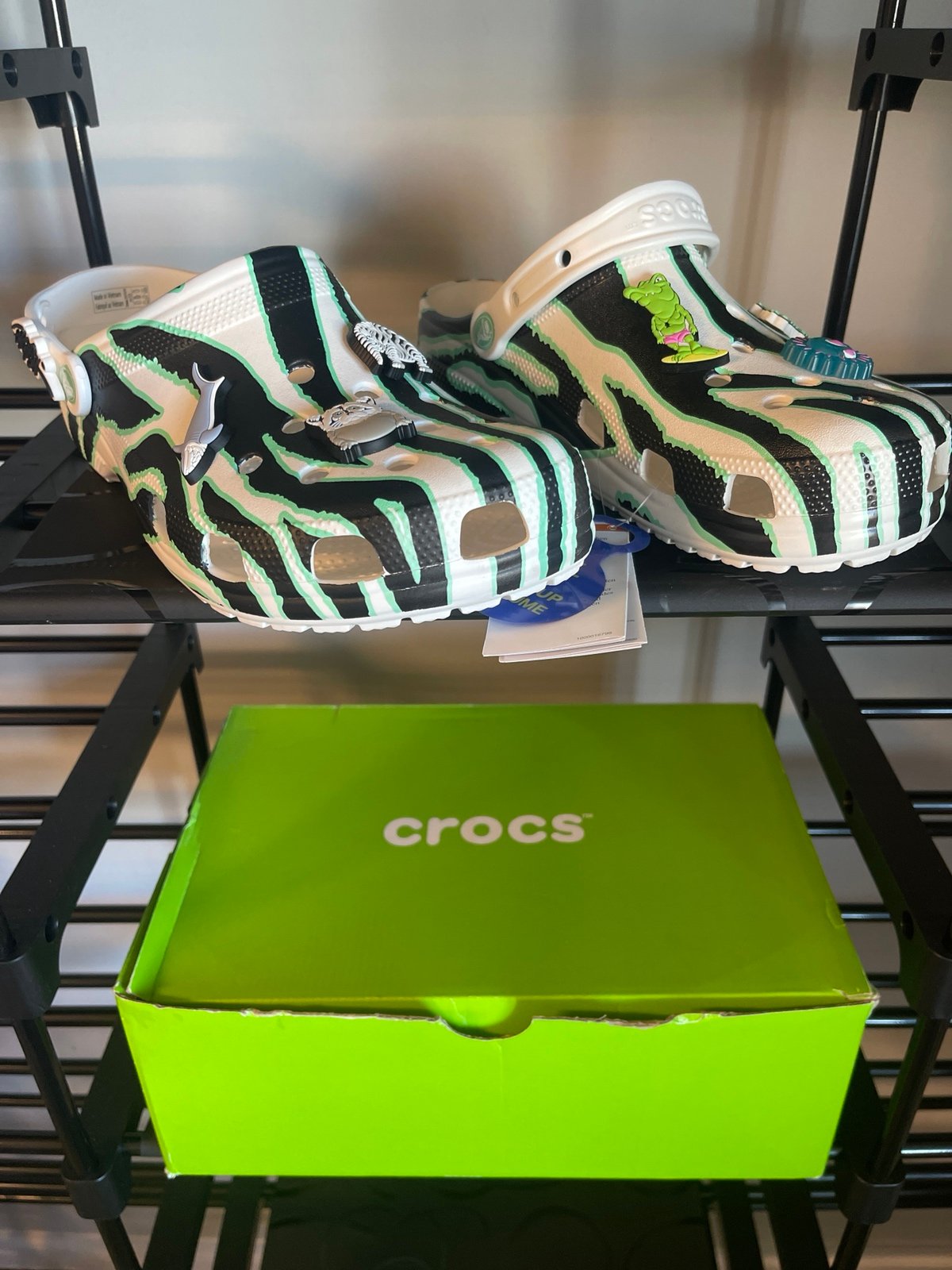 Crocs Ron English classic size men’s 13 white
