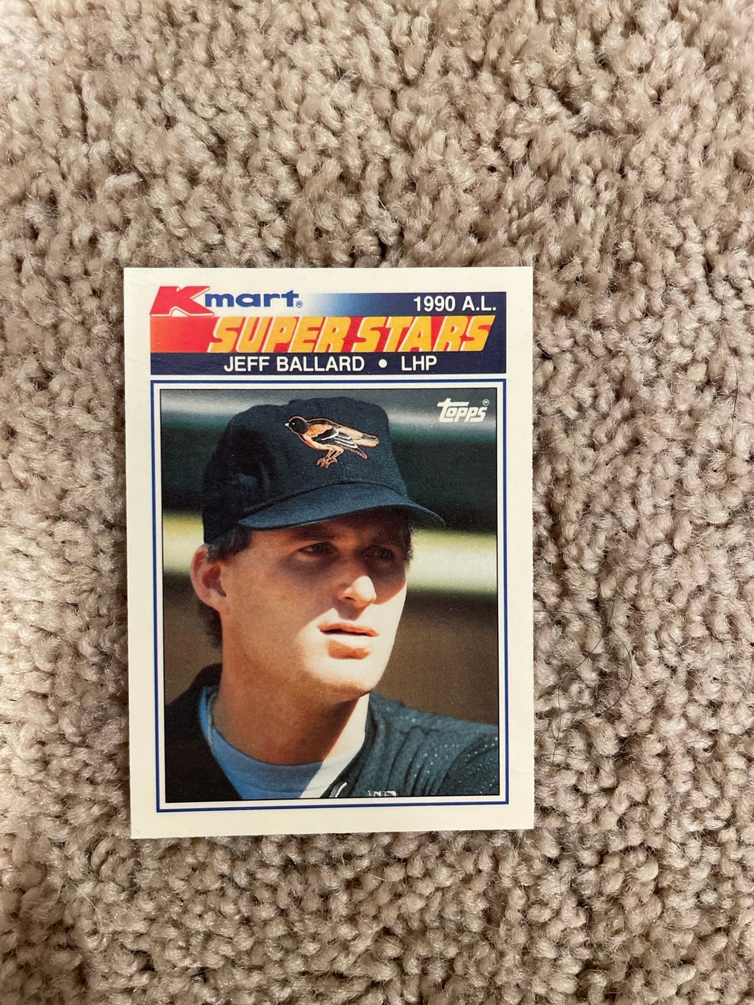 Jeff Ballard Baseball Kmart Topps Trading Card 1990