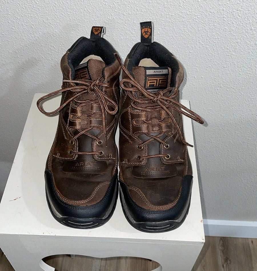 Ariat ATS Technology Brown Leather Shoes