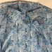 GANESH Button Up Shirt in Blue. Size L.