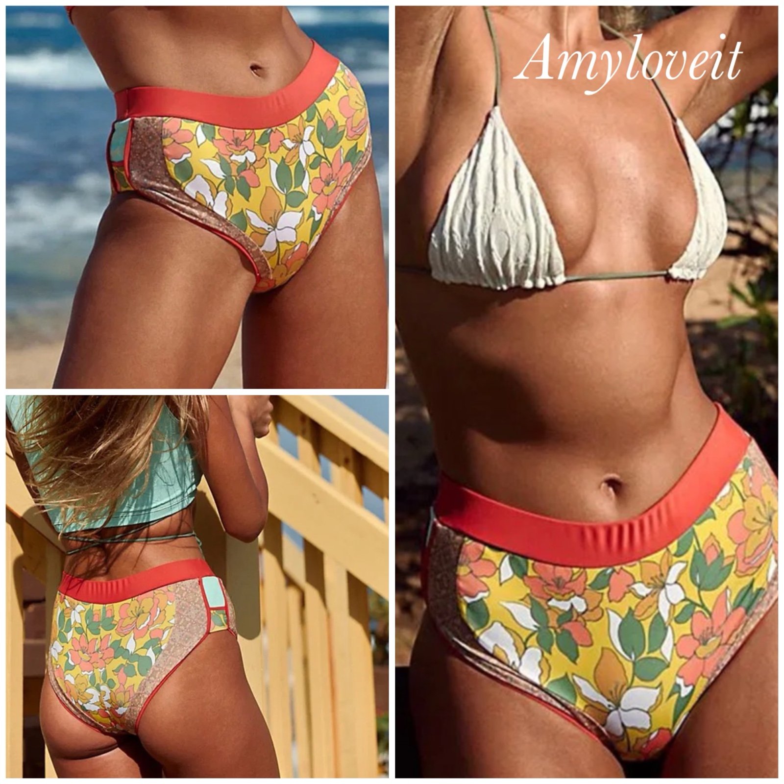 Free People Beach Fez Surf Bootie Swim Shorts