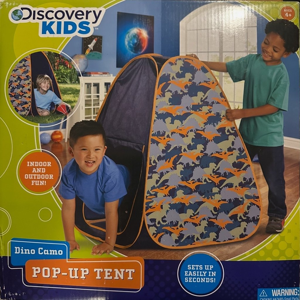 Discovery Kids Dino Pop-Up Tent