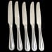5 Wallace CONTINENTAL BEAD Stainless Beaded Silverware KNIFE Flatware 9 1/2