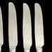 5 Wallace CONTINENTAL BEAD Stainless Beaded Silverware KNIFE Flatware 9 1/2