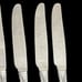5 Wallace CONTINENTAL BEAD Stainless Beaded Silverware KNIFE Flatware 9 1/2