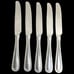 5 Wallace CONTINENTAL BEAD Stainless Beaded Silverware KNIFE Flatware 9 1/2