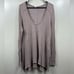 We The Free Pacific Thermal Long Sleeve Deep V-Neck Size Medium - Purple