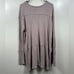 We The Free Pacific Thermal Long Sleeve Deep V-Neck Size Medium - Purple