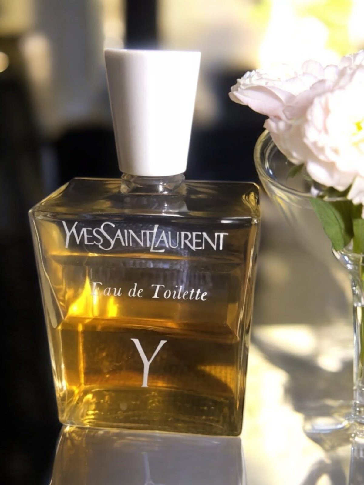 Vintage YSL Yves Saint Laurent “Y” 2 fl oz Eau de Toilette EDT ~60% Full