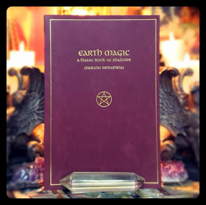 EARTH MAGIC WITCHCRAFT Book of Shadows Divination Occult Rituals Spells