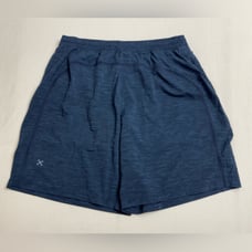 Lululemon Pace Breaker Navy Blue Lined Shorts Size XL Athletic Gym Casual