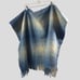Kerry woolen mills Vintage blue plaid thick throw