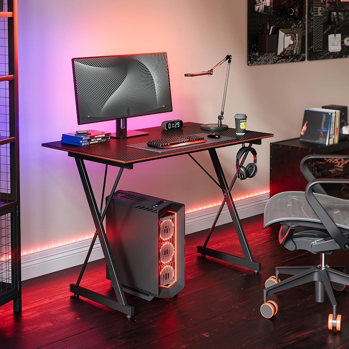 32 Inch PC Computer Desk, Home Office Desk Table Gamer Workstation