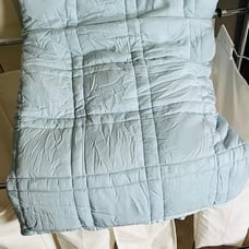 Pine and river weighted blanket