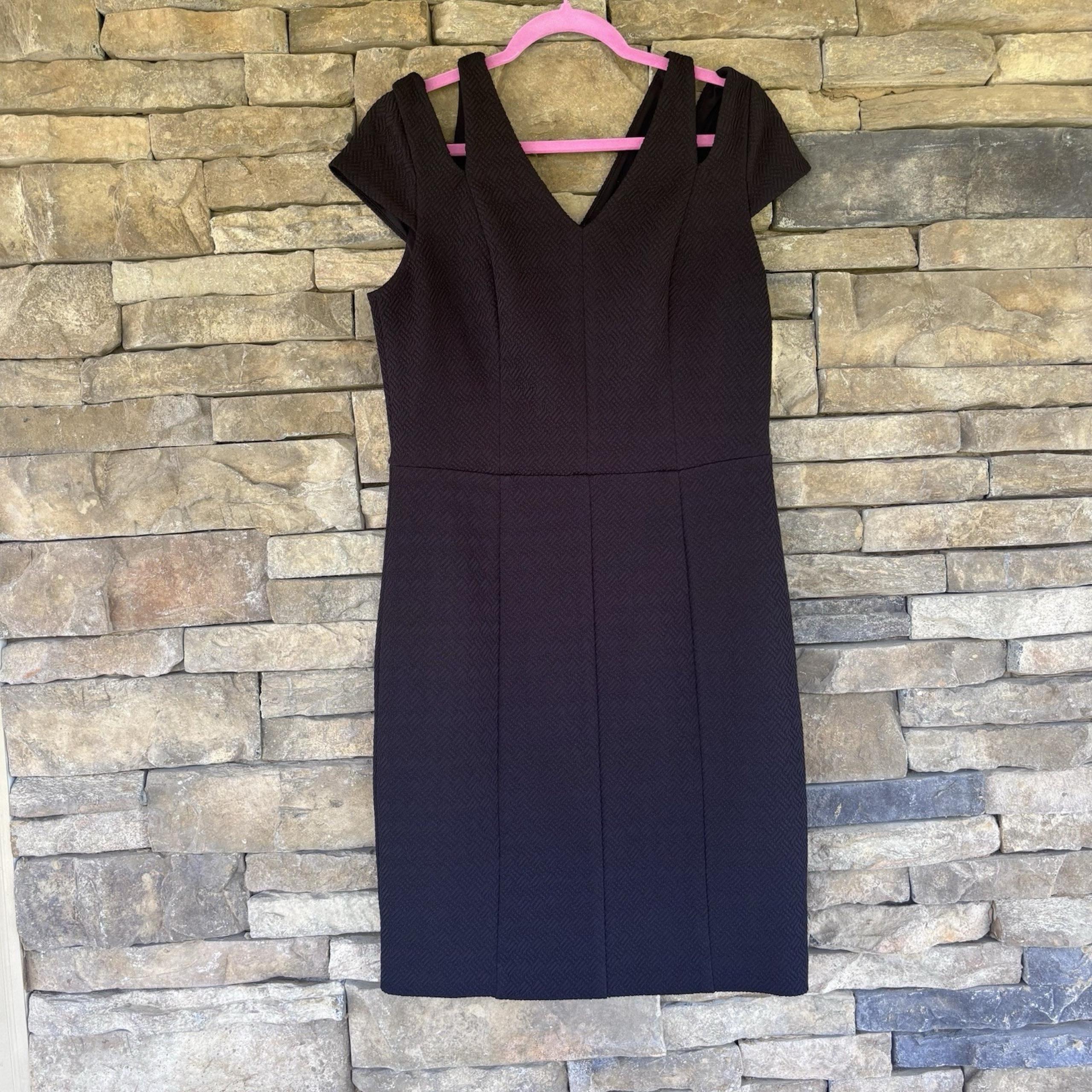 Womens The Limited Dress Cocktail Mini  little Black  dress Sz 12