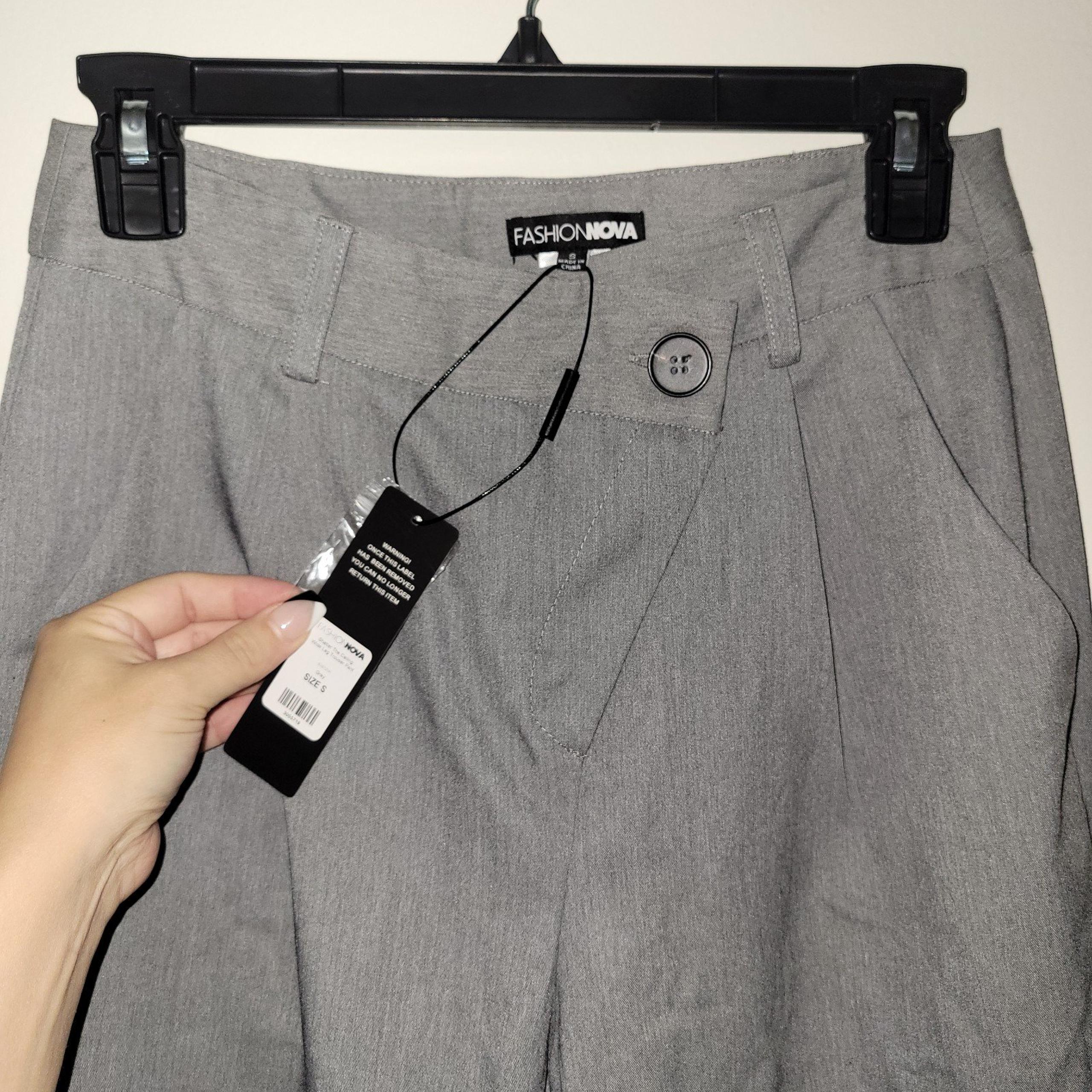Wide Leg Dress Pants (S)