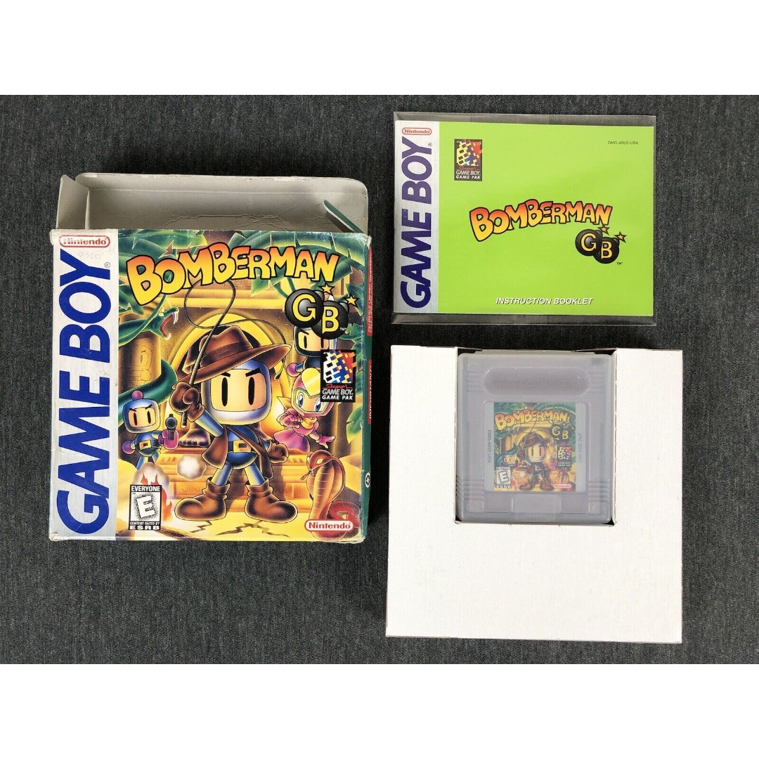 Bomberman GB - Gameboy Nintendo - CIB - Box Manual Game Tray - Fair - SAFE SHIP!