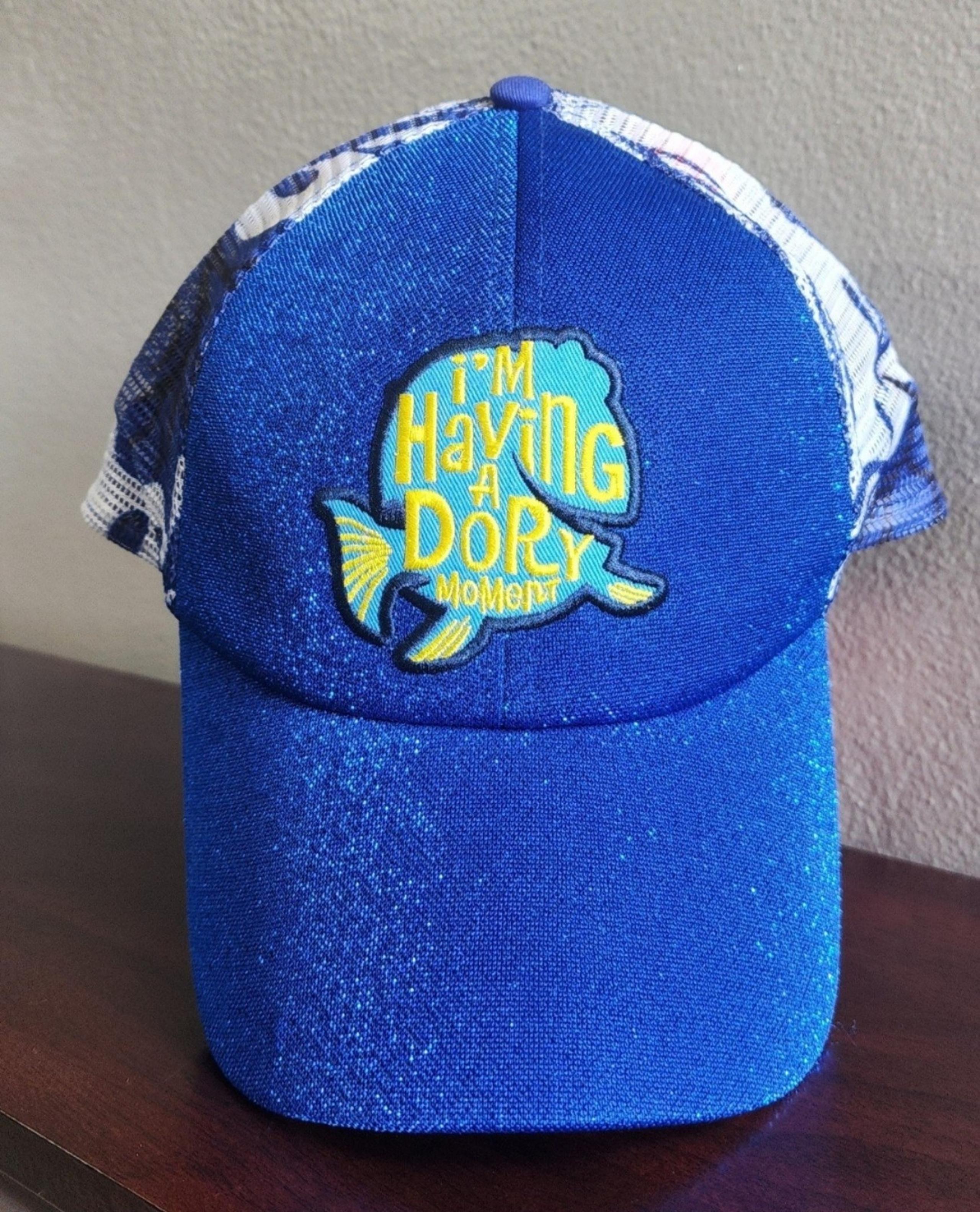 Disney Parks Finding Nemo Finding Dory Blue Baseball Cap Hat