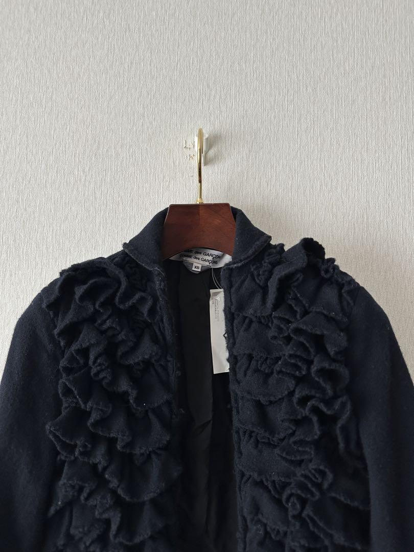 Comme des Garçons 20AW Frill Wool Jacket Parka