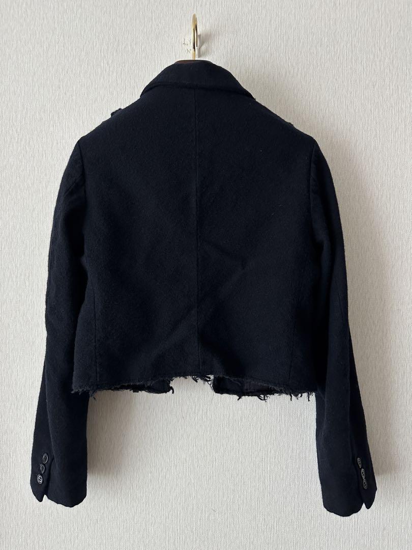 Shop Comme des Garçons Ruffle Wool Jacket | Saks Fifth Avenue