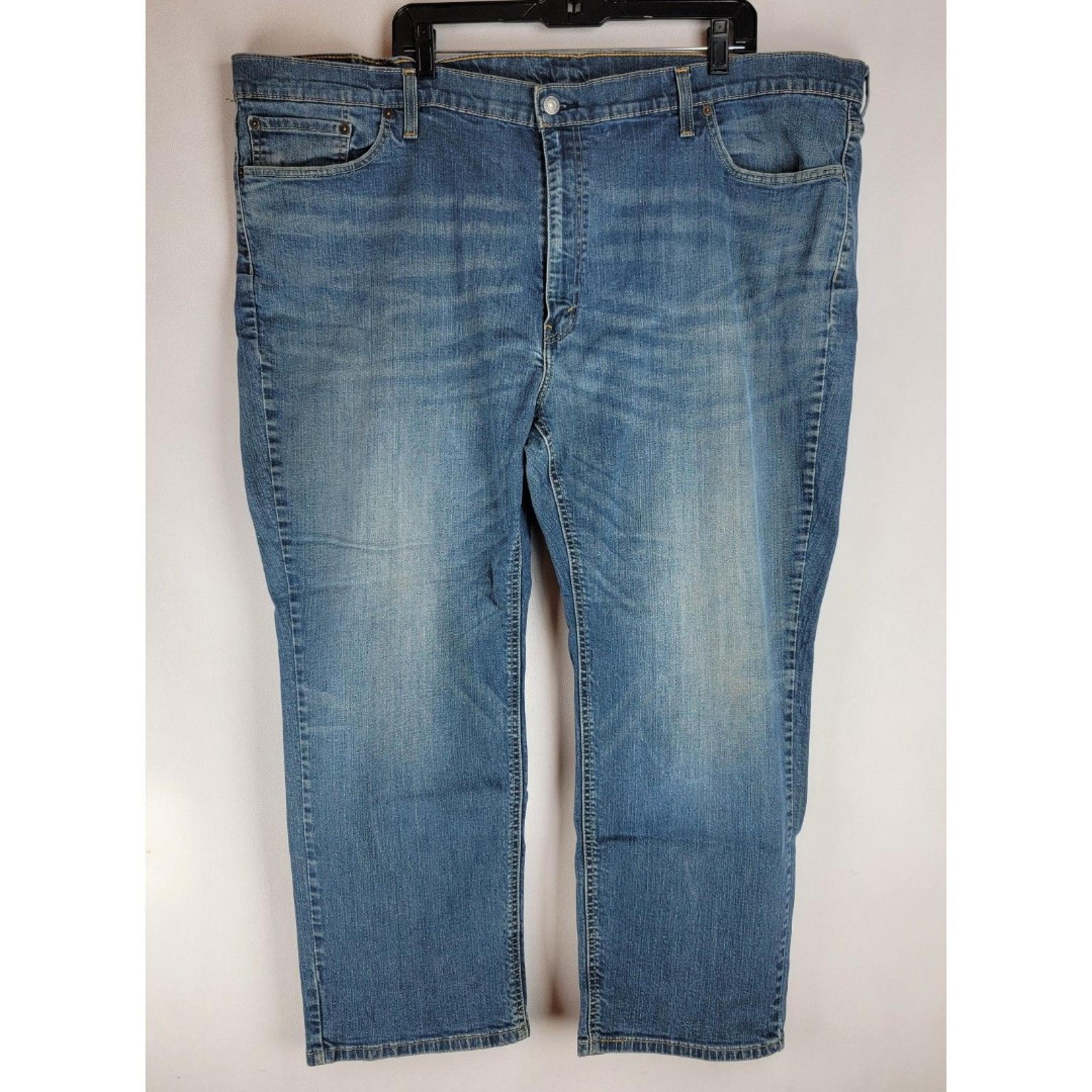 Levi's 541 Mens Size 52x30 Athletic Taper Fit Denim Jeans