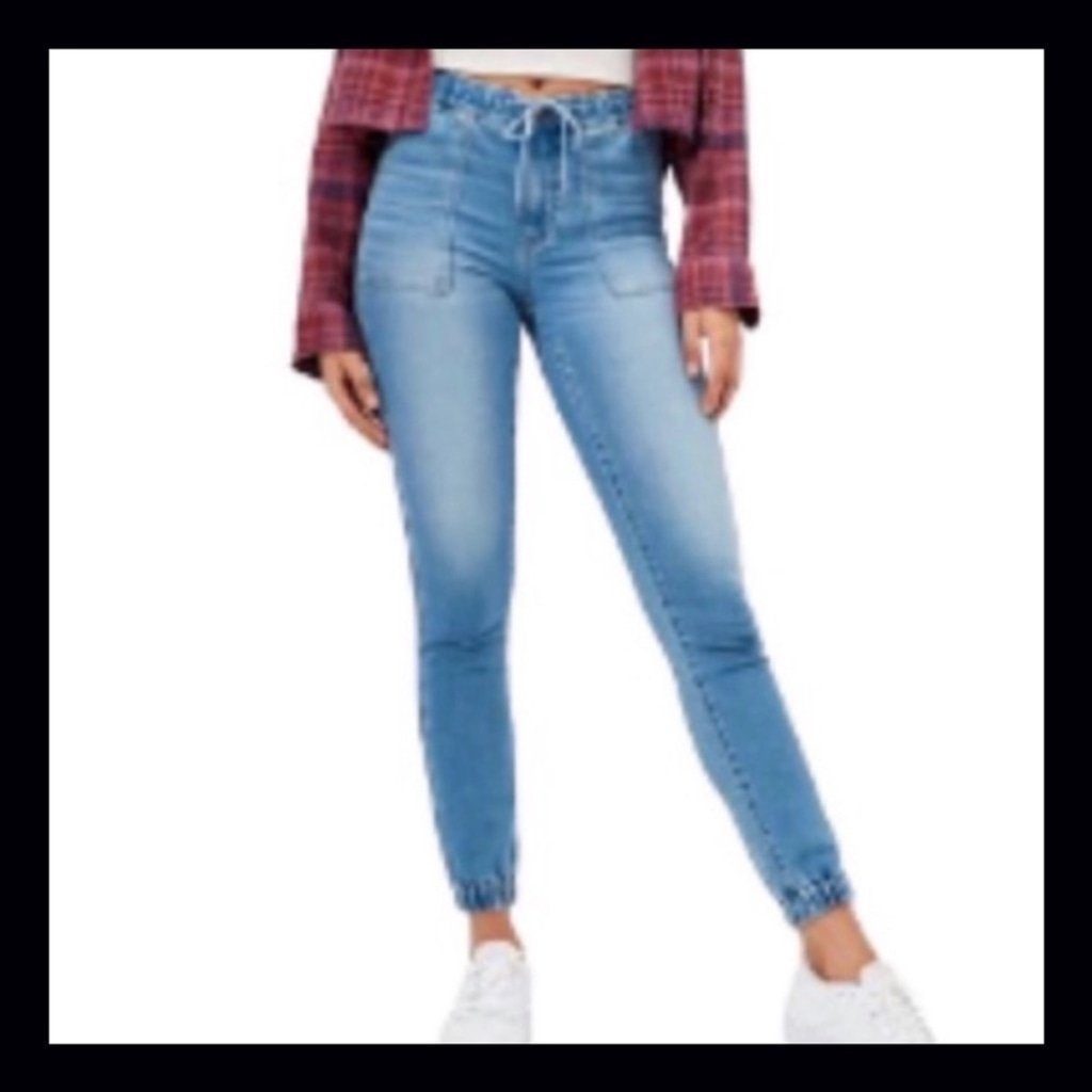 American Eagle Light Next Level Soft-Knit High-Waist Jegging Joggers 00 X-SHORT
