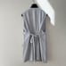 Unused with Tag ✨ Tiara Triacetate Back Ribbon Sleeveless Gilet Vest