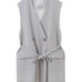 Unused with Tag ✨ Tiara Triacetate Back Ribbon Sleeveless Gilet Vest