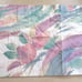 Vintage Croscill Sedona Blouson Valance Curtain Multicolor Floral Rod Pocket USA