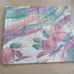 Vintage Croscill Sedona Blouson Valance Curtain Multicolor Floral Rod Pocket USA