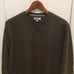 Vintage Mens Faconnable Pullover Sweatshirt Size XL Brown Embroidered Logo