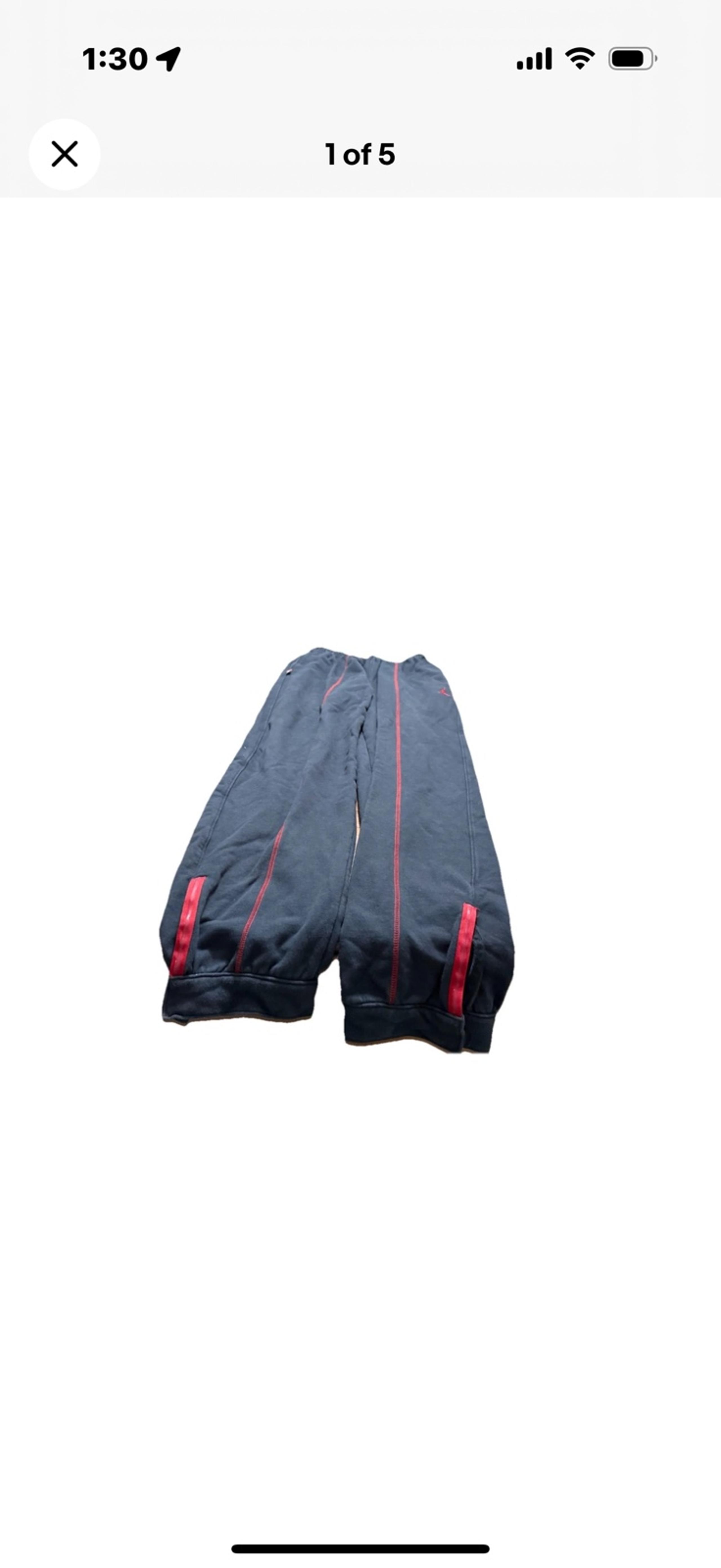 Air Jordan Men’s Black Sweatpants! Large 32x32