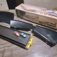 Mattel sizzlers fat track big o layout