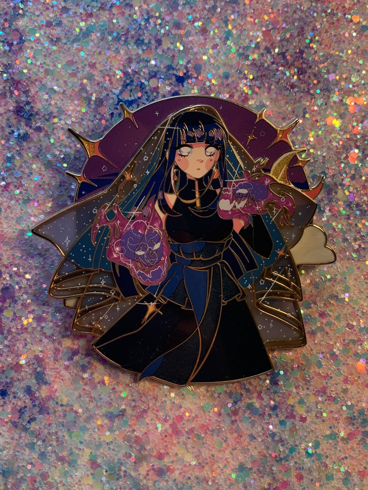 Hinata Sisterly Charm Naruto Pin