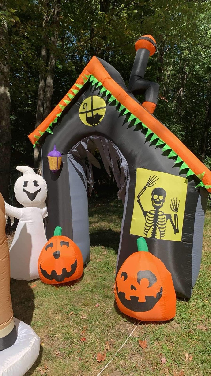 Halloween ghost pumpkin LARGE ARCHWAY
