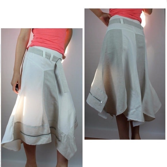 Ivan Grundahl skirt zippers sz.S/M sz.40