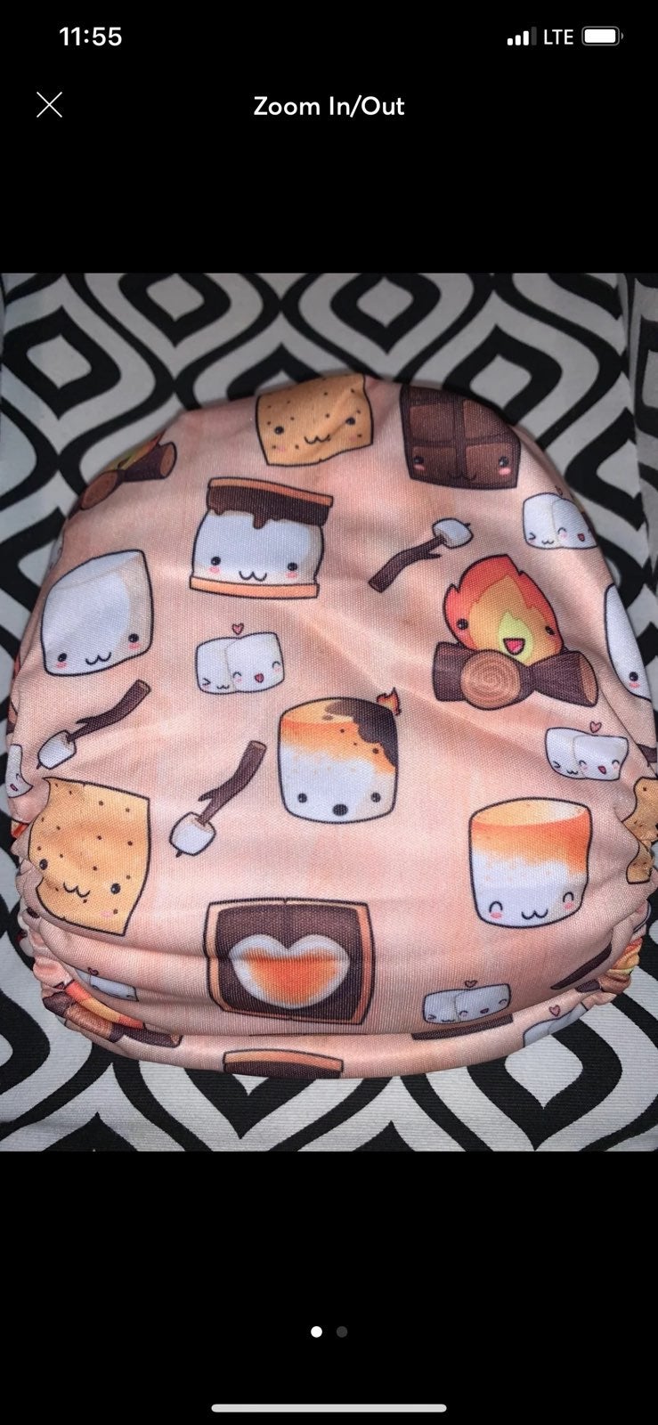 CC smores cloth diaper