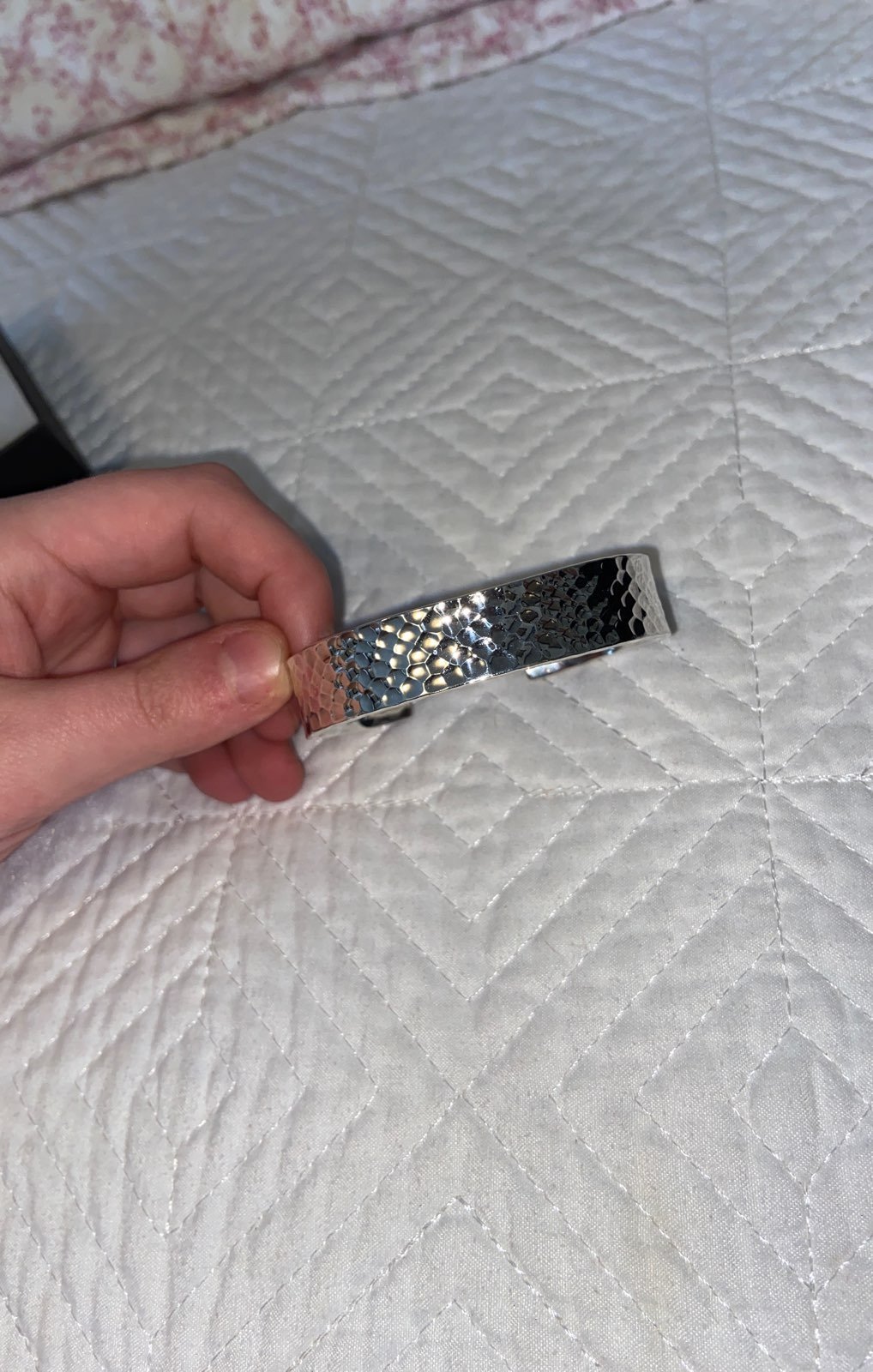 Silpada hammered cuff
