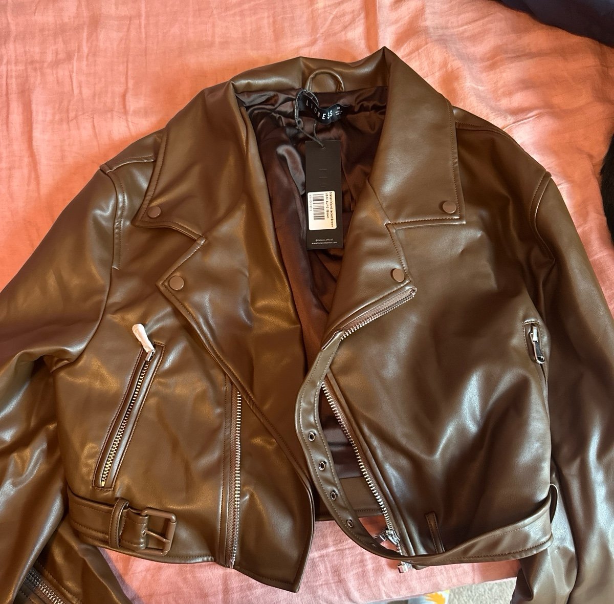 leather jacket women