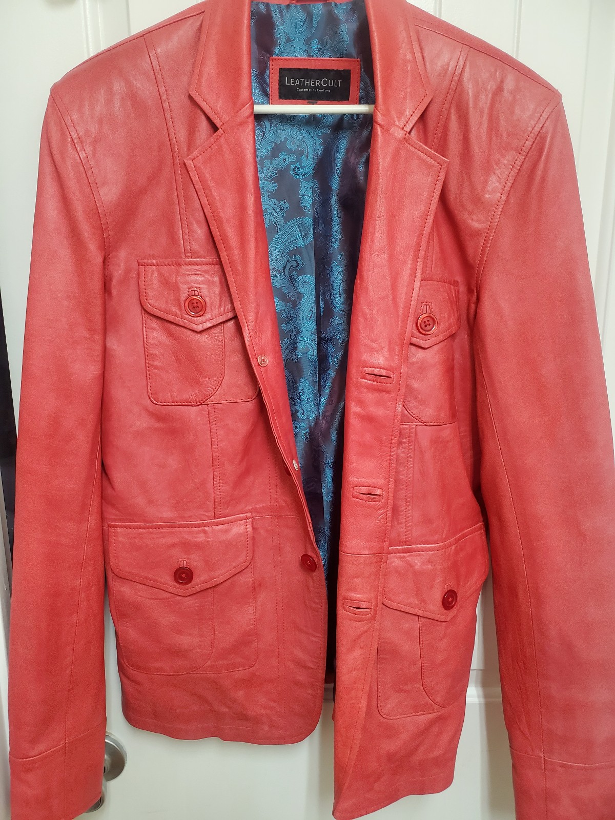 leather coat