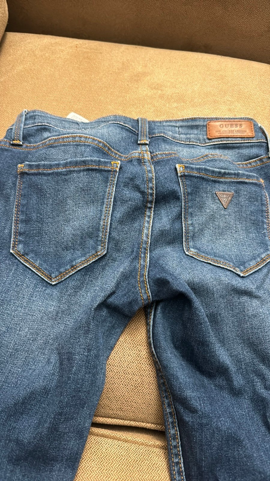 Guess Power Low Rise Skinny Jeans