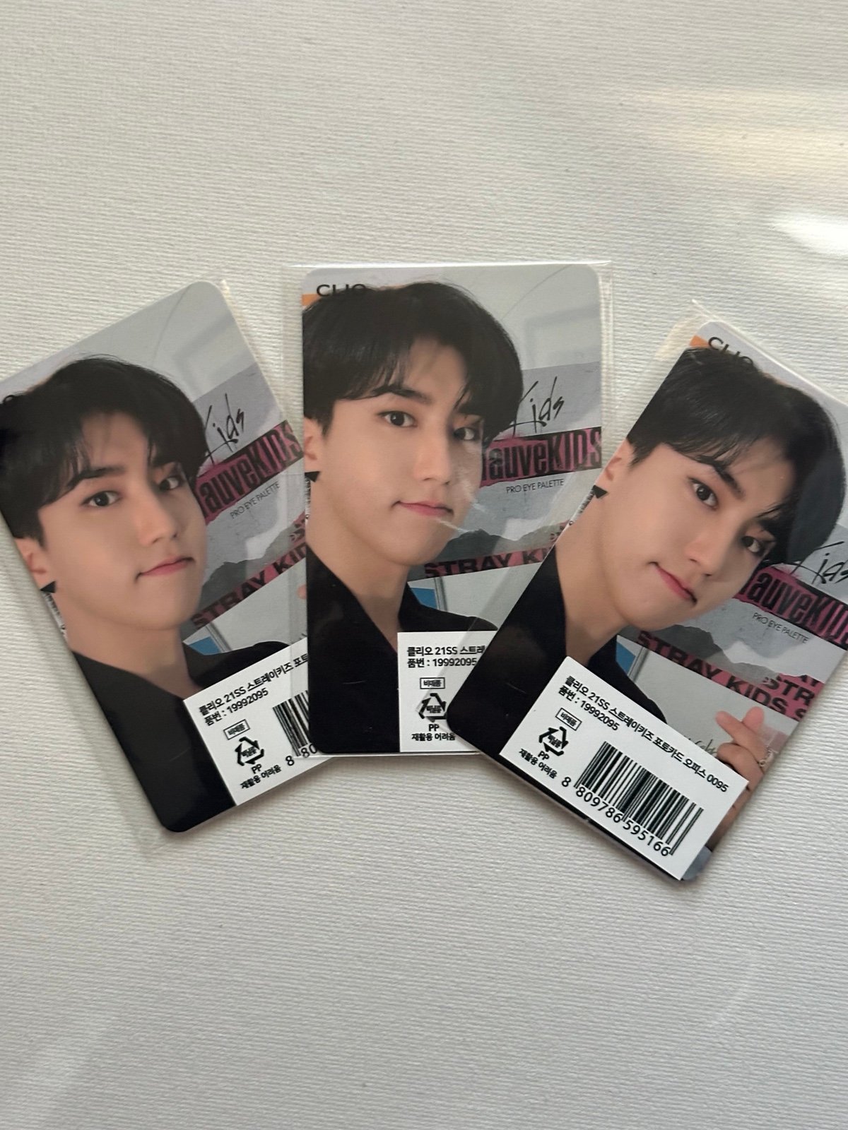 Stray Kids Han Jisung Clio Makeup Photocard