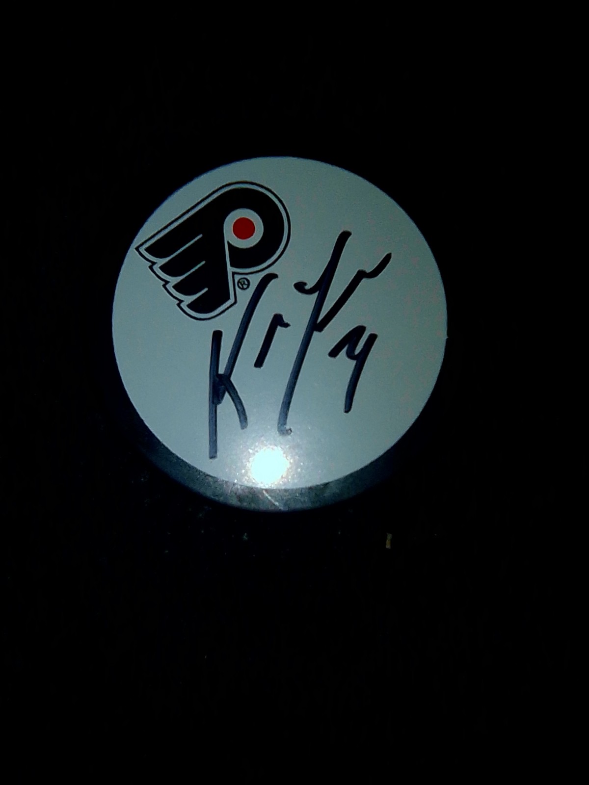 Flyer's Hockey Puck