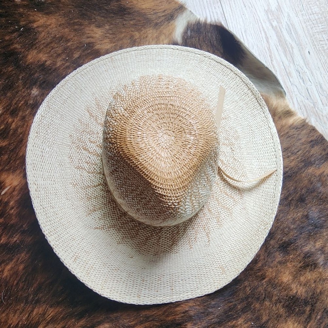 Atwood long Oval Palm Leaf Straw Hat